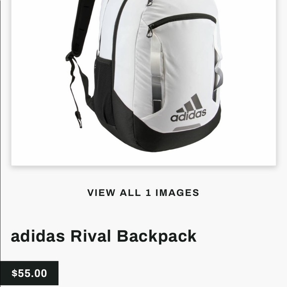 adidas rival backpack - Picture 2 of 2